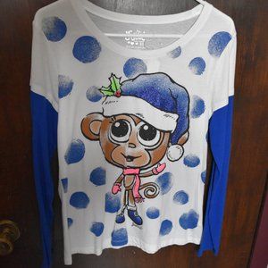 Justice- LS winter shirt, size 14